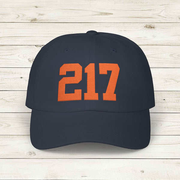 217 - UIUC Champaign and Urbana Classic Embroidered Cap