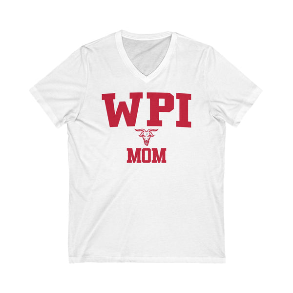 WPI MOM V-Neck Tee