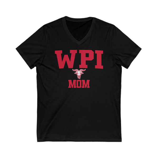 WPI MOM V-Neck Tee