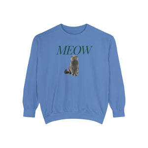 Meow Cat Comfort Colors Sweatshirt