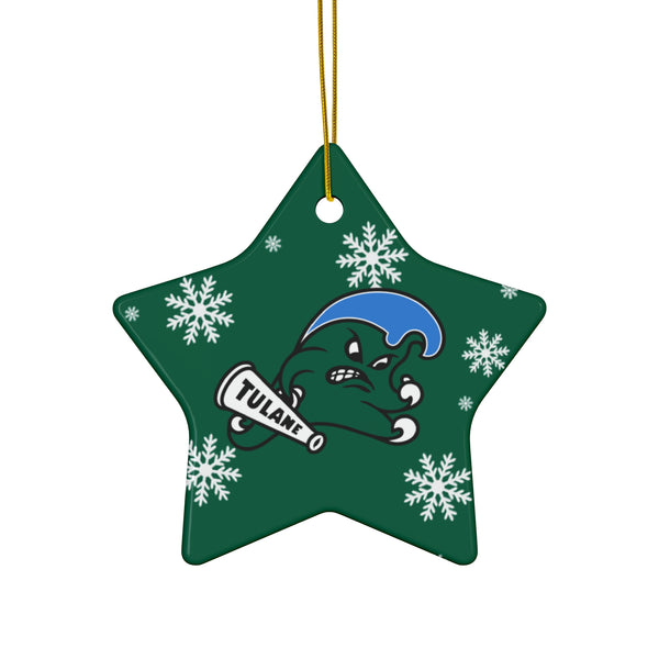 Tulane Ceramic Ornaments