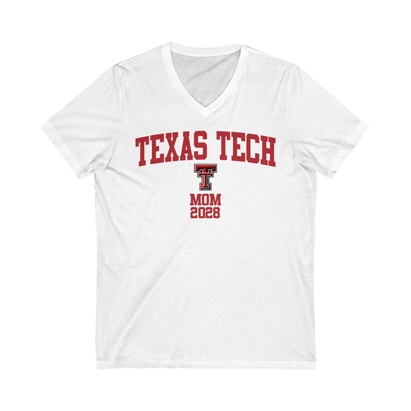 TTU Class of 2028 MOM V-Neck Tee