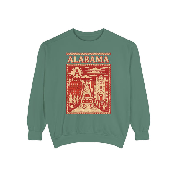 Alabama Vibes Comfort Colors Sweatshirt