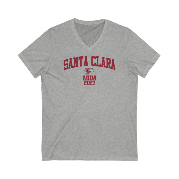 Santa Clara Class of 2027 MOM V-Neck Tee