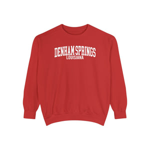 Denham Springs Louisiana Comfort Colors Sweatshirt