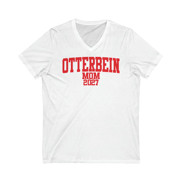 Otterbein Class of 2027 MOM V-Neck Tee
