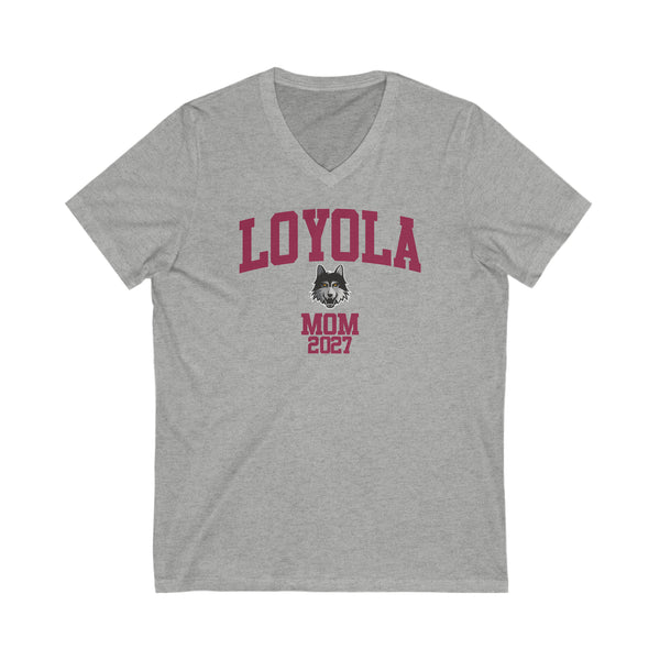 LUC Class of 2027 MOM V-Neck Tee