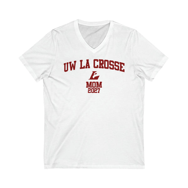 UW La Crosse Class of 2027 MOM V-Neck Tee