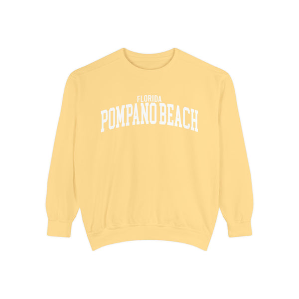 Pompano Beach Florida Comfort Colors Sweatshirt