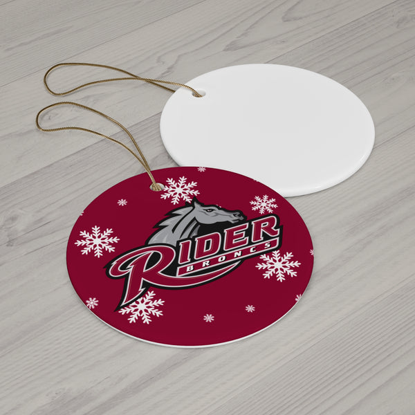 Rider Ceramic Ornaments