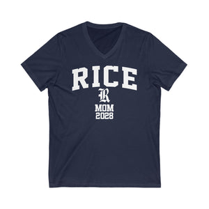 Rice Class of 2028 MOM V-Neck Tee