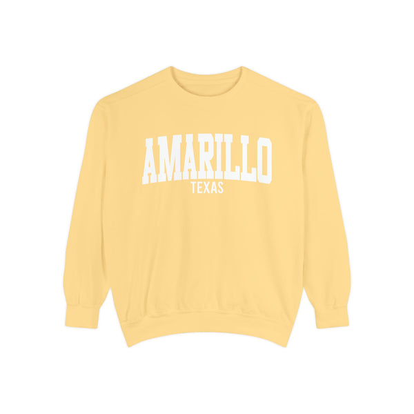 Amarillo Texas Comfort Colors Sweatshirt