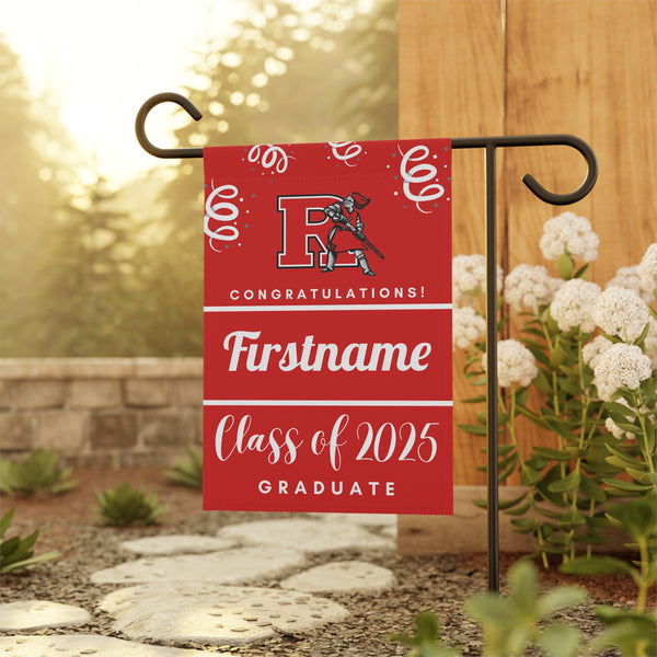 Personalized Rutgers 2025 Graduate Yard Flag