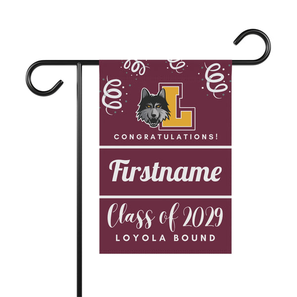 Personalized LUC 2029 Yard Flag