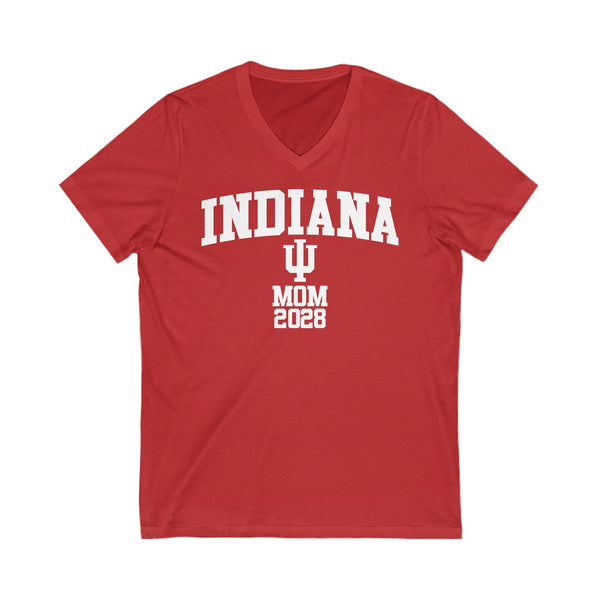 IU Class of 2028 MOM V-Neck Tee