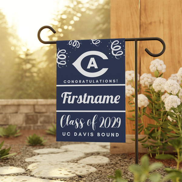 Personalized UC Davis 2029 Yard Flag