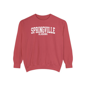 Springville Alabama Comfort Colors Sweatshirt