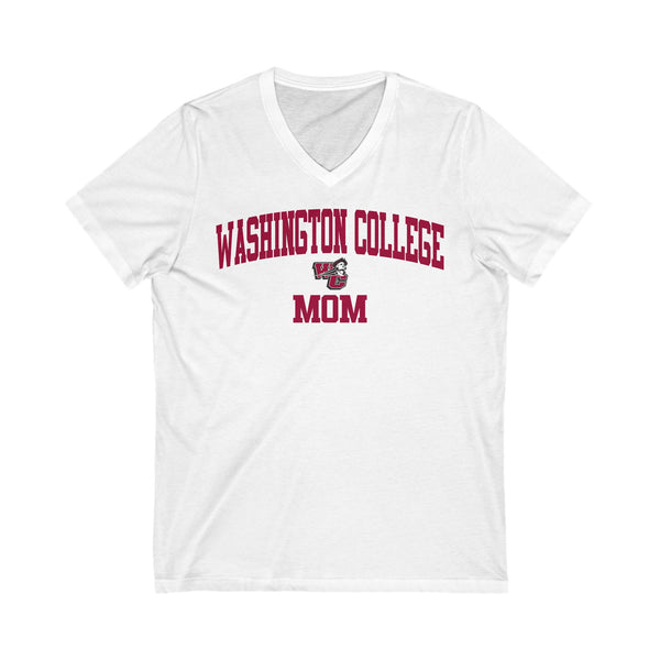 Washington College MOM V-Neck Tee