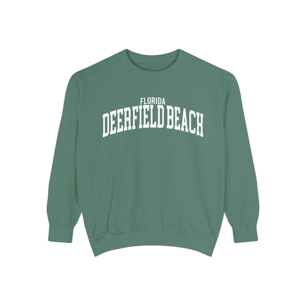 Deerfield Beach Florida Comfort Colors Sweatshirt