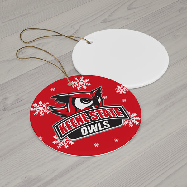 Keene State Ceramic Ornaments