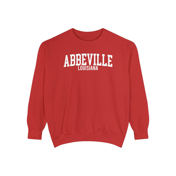 Abbeville Louisiana Comfort Colors Sweatshirt