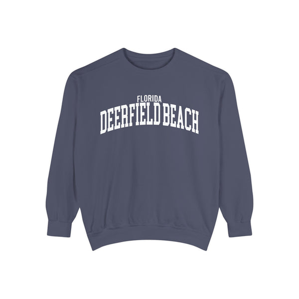 Deerfield Beach Florida Comfort Colors Sweatshirt