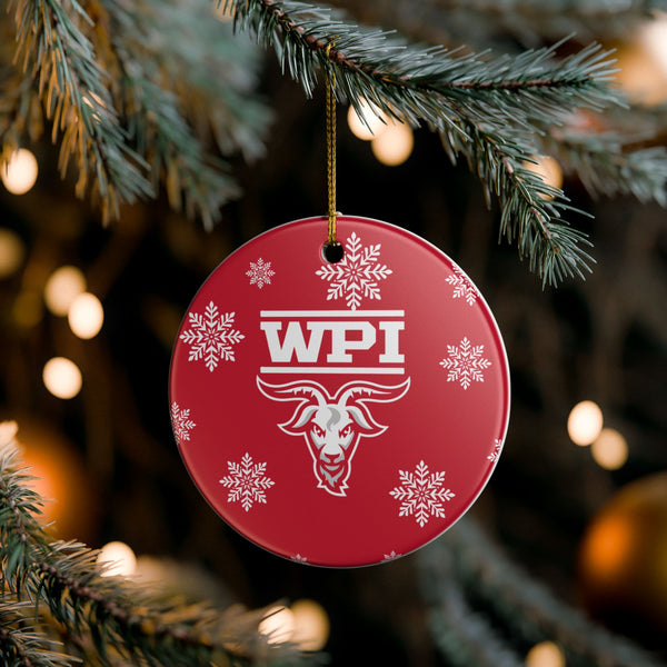 WPI Ceramic Ornaments