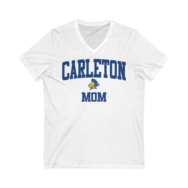 Carleton College MOM V-Neck Tee