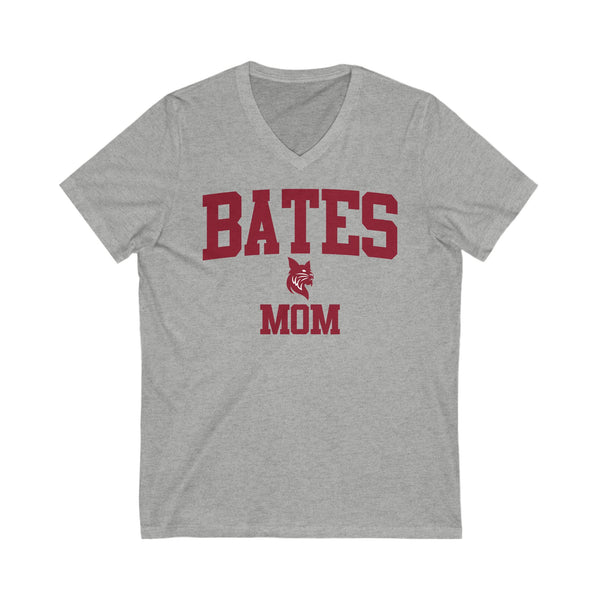 Bates MOM V-Neck Tee