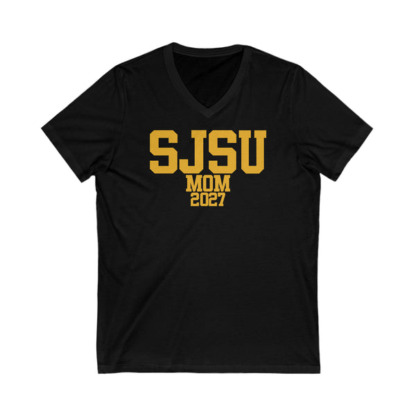 SJSU Class of 2027 MOM V-Neck Tee