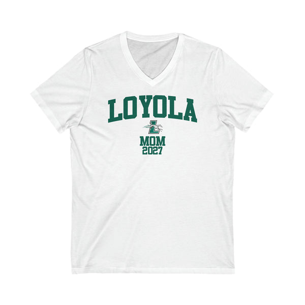 Loyola Maryland Class of 2027 MOM V-Neck Tee