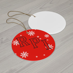 RPI Ceramic Ornaments