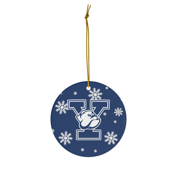 Yale Ceramic Ornaments