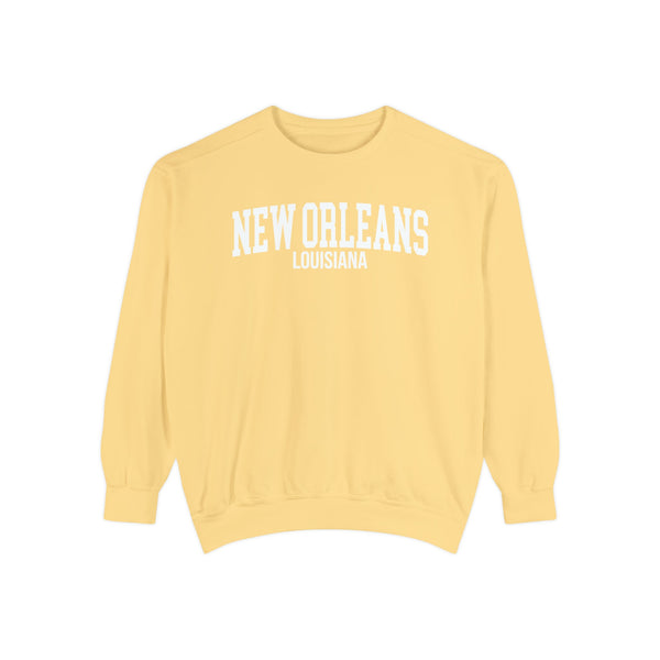 New Orleans Louisiana Comfort Colors Sweatshirt