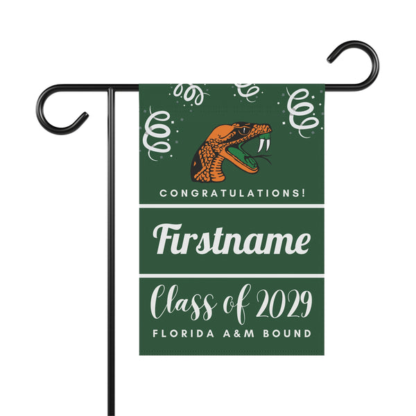 Personalized FAMU 2029 Yard Flag