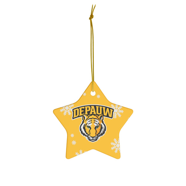 DePauw Ceramic Ornaments