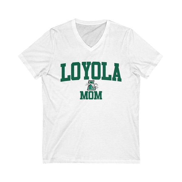 Loyola MOM V-Neck Tee