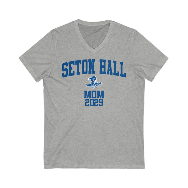 Seton Hall 2029 MOM V-Neck Tee
