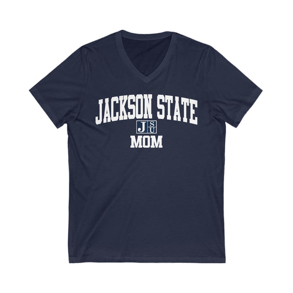 Jackson State MOM V-Neck Tee