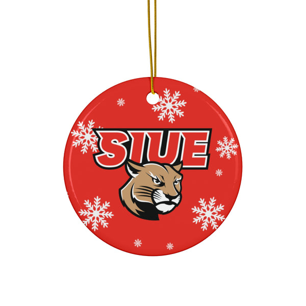 SIUE Ceramic Ornaments