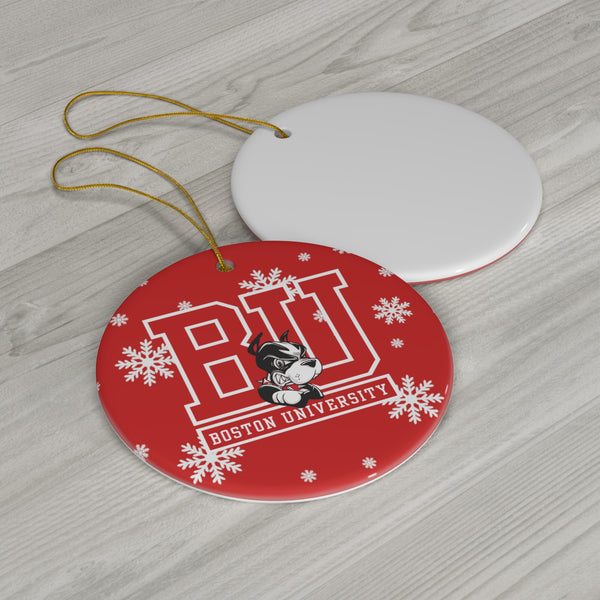 BU Ceramic Ornaments