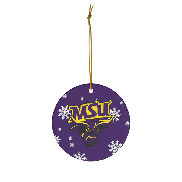 MNSU Ceramic Ornaments