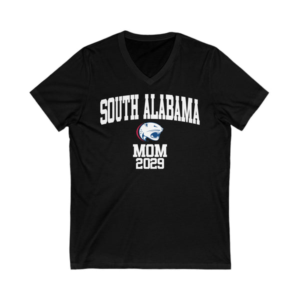 South Alabama 2029 MOM V-Neck Tee