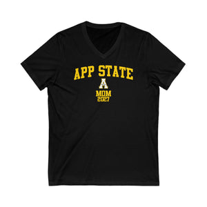 App State Class of 2027 MOM V-Neck Tee