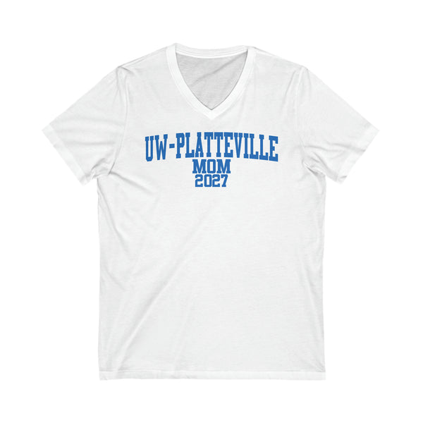 UW Platteville Class of 2027 MOM V-Neck Tee