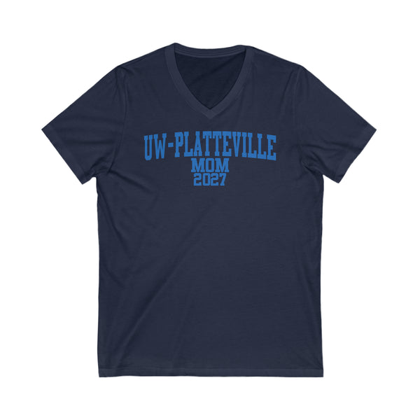 UW Platteville Class of 2027 MOM V-Neck Tee
