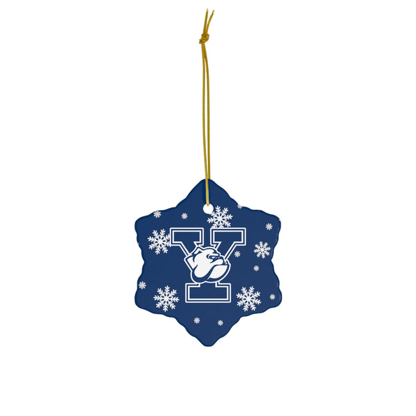 Yale Ceramic Ornaments