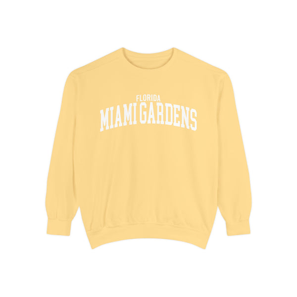 Miami Gardens Florida Comfort Colors Sweatshirt