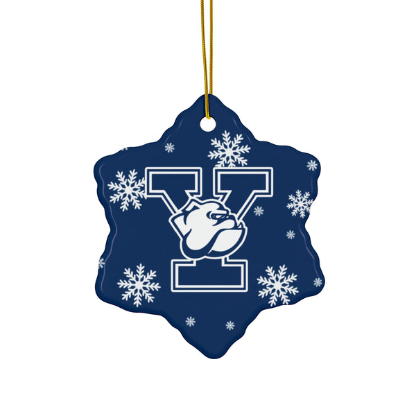 Yale Ceramic Ornaments