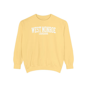 West Monroe Louisiana Comfort Colors Sweatshirt